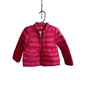 Moncler Kids Puffer Jacket in Pink